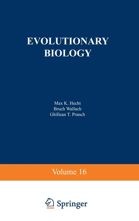 Cover of Evolutionary Biology