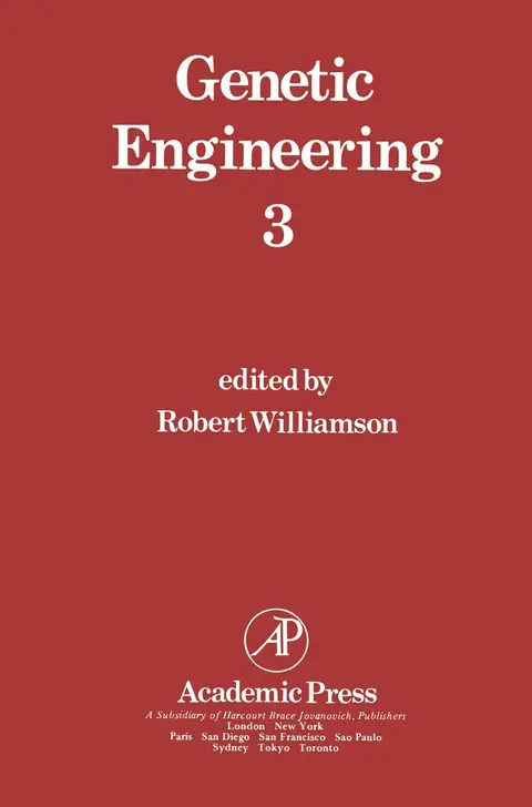 Cover of Genetic Engineering 3