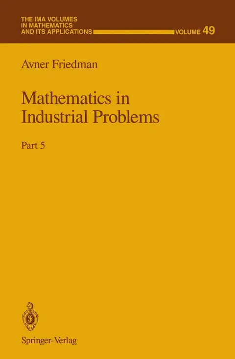 Cover of Mathematics in Industrial Problems