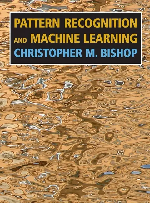 Cover of Pattern Recognition and Machine Learning Book