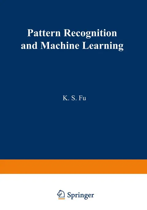 Cover of Pattern Recognition and Machine Learning