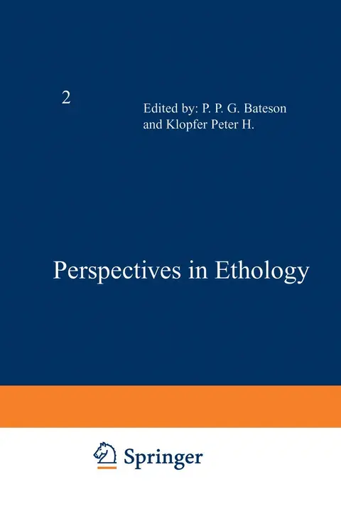 Cover of Perspectives in Ethology