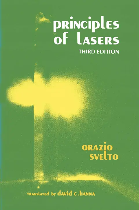 Cover of Principles of Lasers