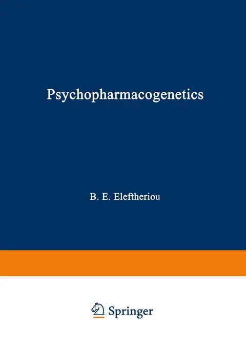 Cover of Psychopharmacogenetics