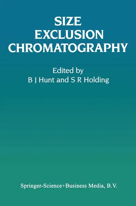 Cover of Size Exclusion Chromatography