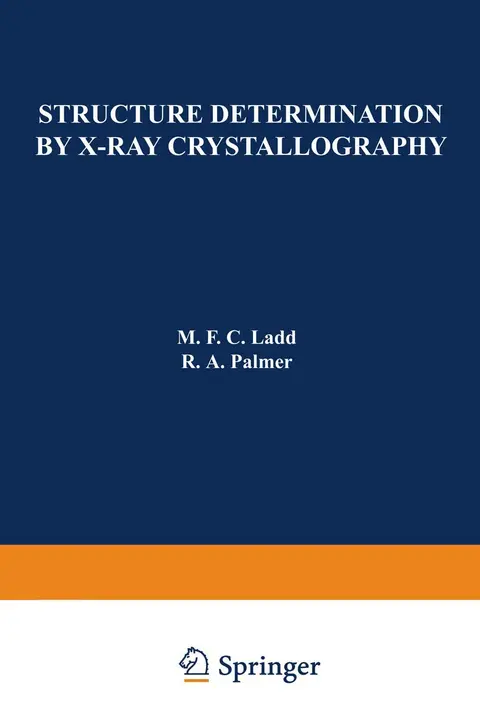 Cover of Structure Determination by X-Ray Crystallography