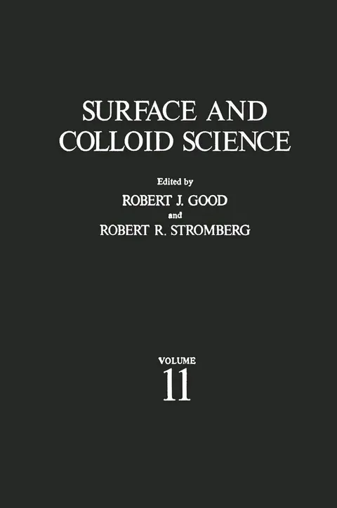 Cover of Surface and Colloid Science