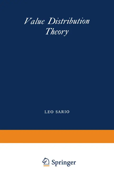 Cover of Value Distribution Theory