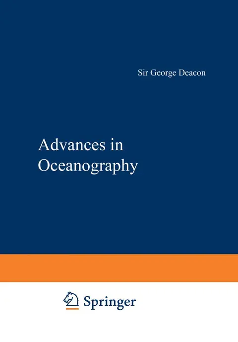 Cover of Advances in Oceanography