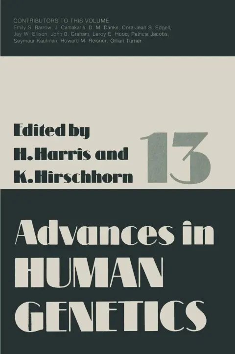 Cover of Advances in Human Genetics