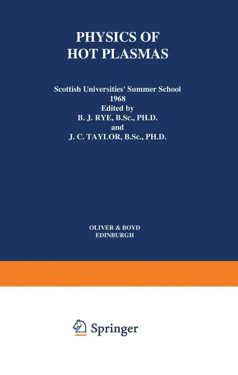 Cover of Physics of Hot Plasmas