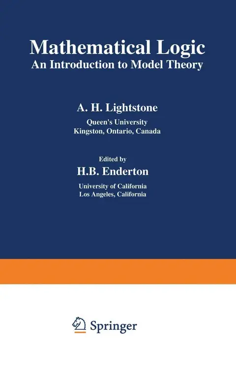 Cover of Mathematical Logic
