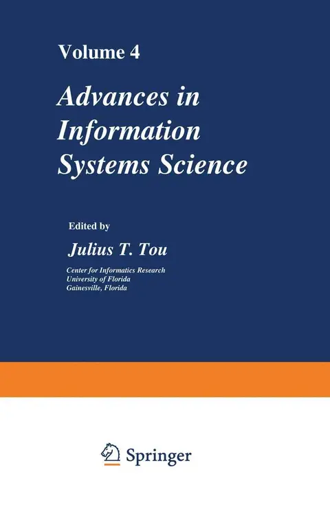 Cover of Advances in Information Systems Science