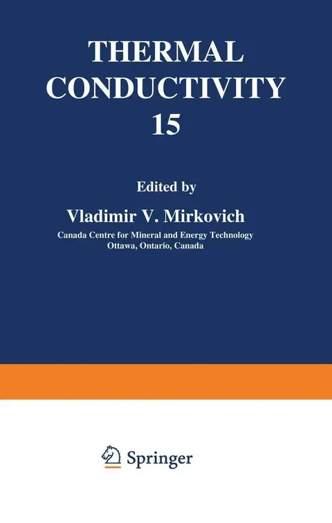 Cover of Thermal Conductivity 15