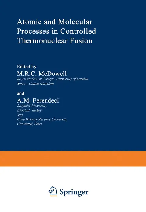 Cover of Atomic and Molecular Processes in Controlled Thermonuclear Fusion