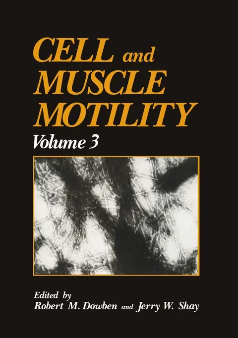 Cover of Cell and Muscle Motility