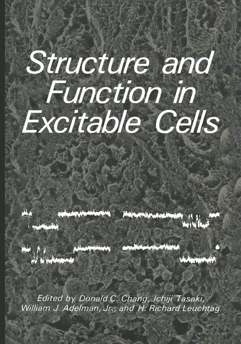 Cover of Structure and Function in Excitable Cells
