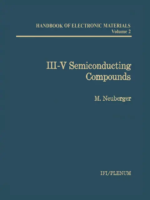 Cover of III–V Semiconducting Compounds
