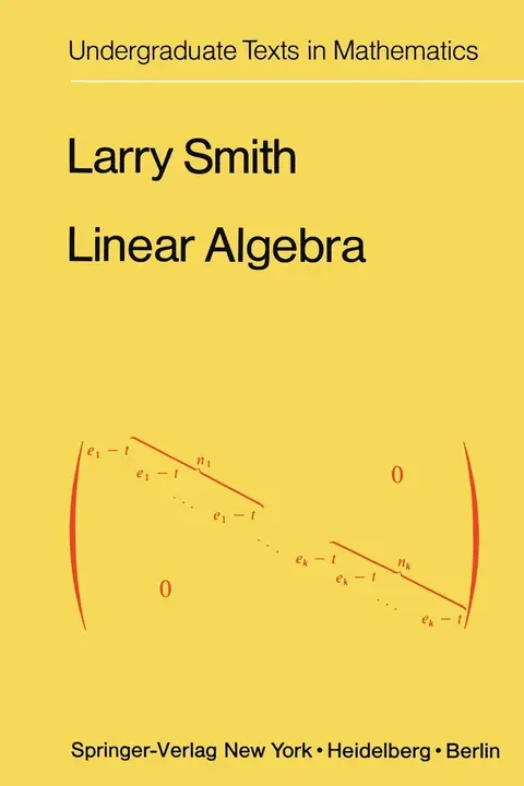 Cover of Linear Algebra