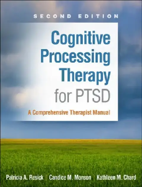 Cover of Cognitive Processing Therapy for Ptsd