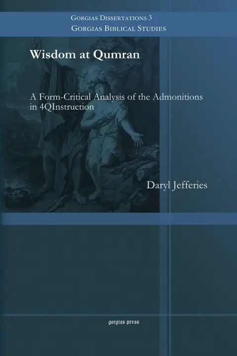 Cover of Wisdom at Qumran