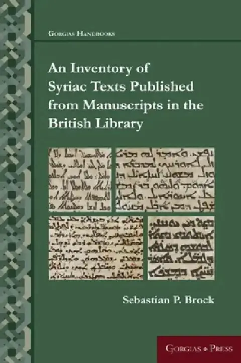 Cover of An Inventory of Syriac Texts Published from Manuscripts in the British Library
