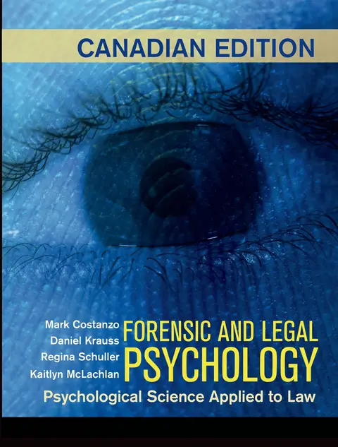 Cover of Forensic and Legal Psychology