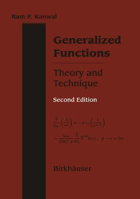 Cover of Generalized Functions Theory and Technique