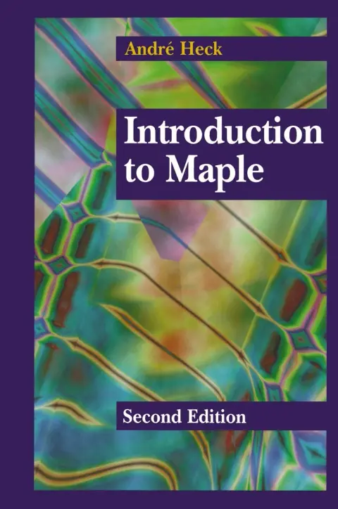 Cover of Introduction to Maple