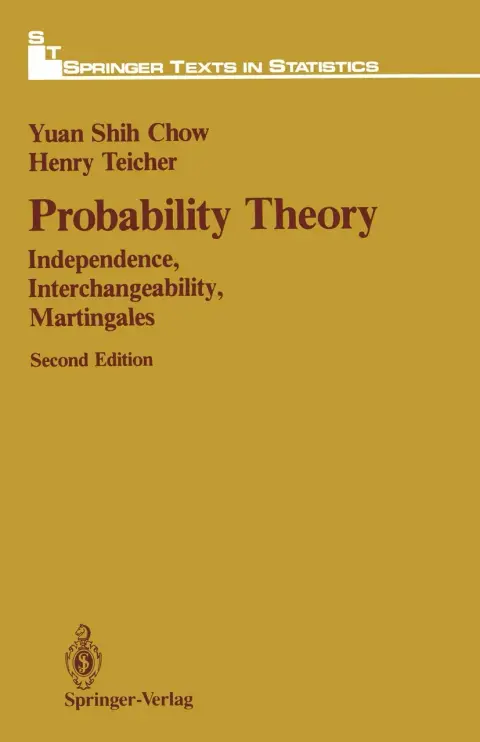 Cover of Probability Theory