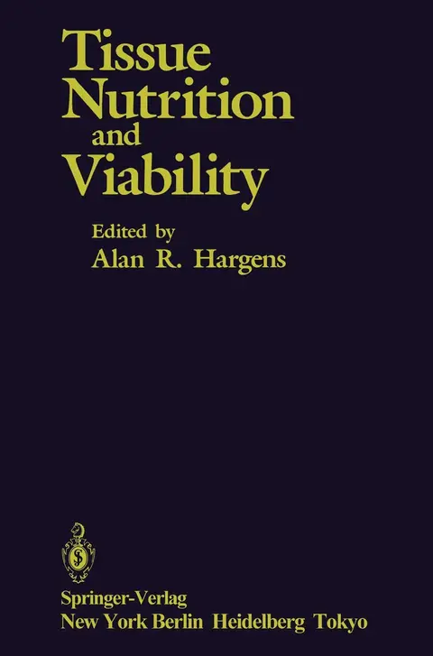 Cover of Tissue Nutrition and Viability