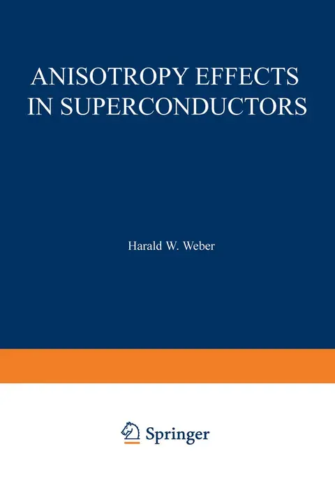 Cover of Anisotropy Effects in Superconductors