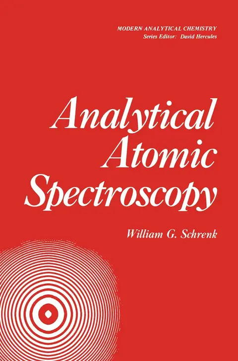 Cover of Analytical Atomic Spectroscopy