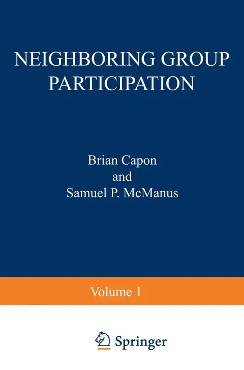 Cover of Neighboring Group Participation