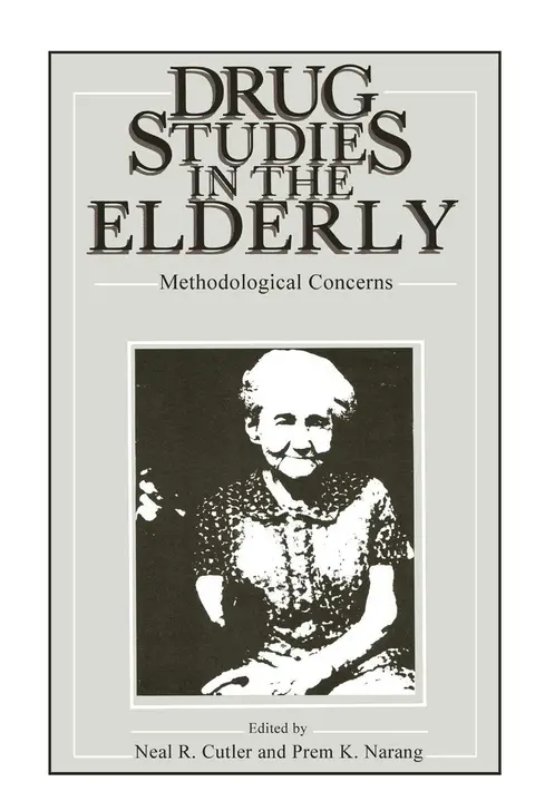 Cover of Drug Studies in the Elderly
