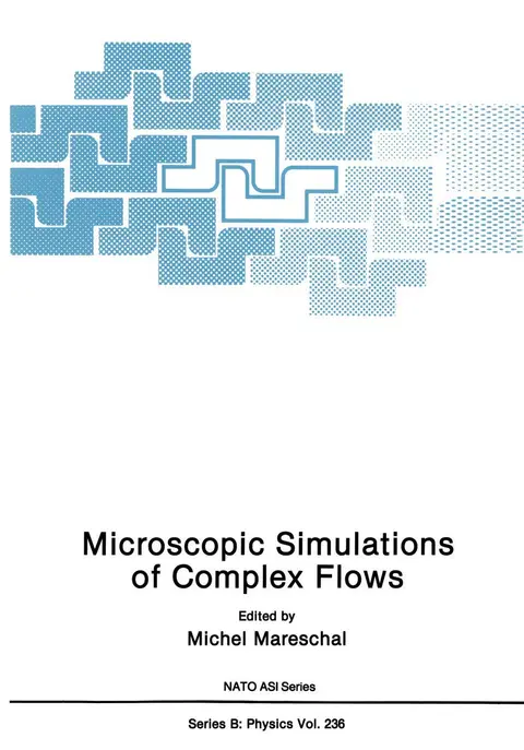 Cover of Microscopic Simulations of Complex Flows