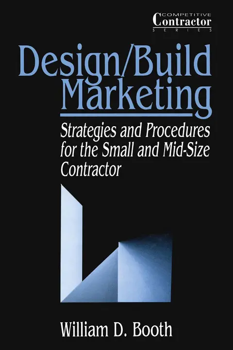 Cover of Design/Build Marketing