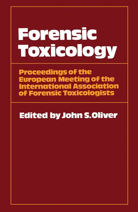 Cover of Forensic Toxicology