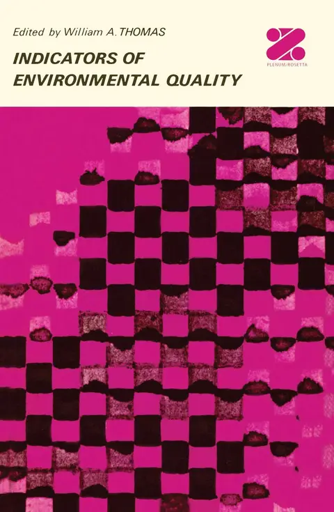 Cover of Indicators of Environmental Quality