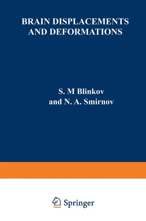Cover of Brain Displacements and Deformations