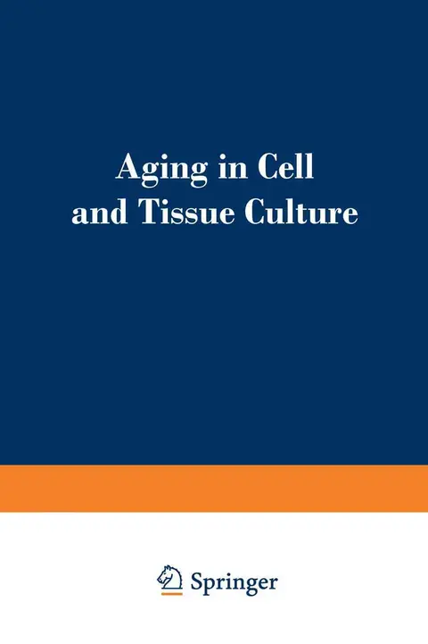 Cover of Aging in Cell and Tissue Culture
