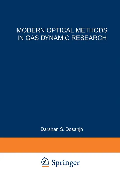 Cover of Modern Optical Methods in Gas Dynamic Research