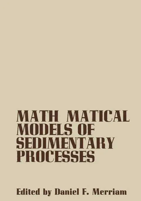 Cover of Mathematical Models of Sedimentary Processes