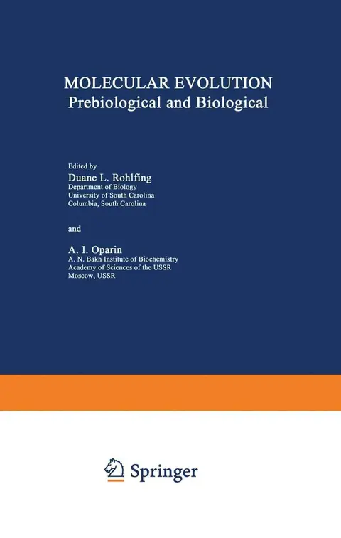 Cover of Molecular Evolution
