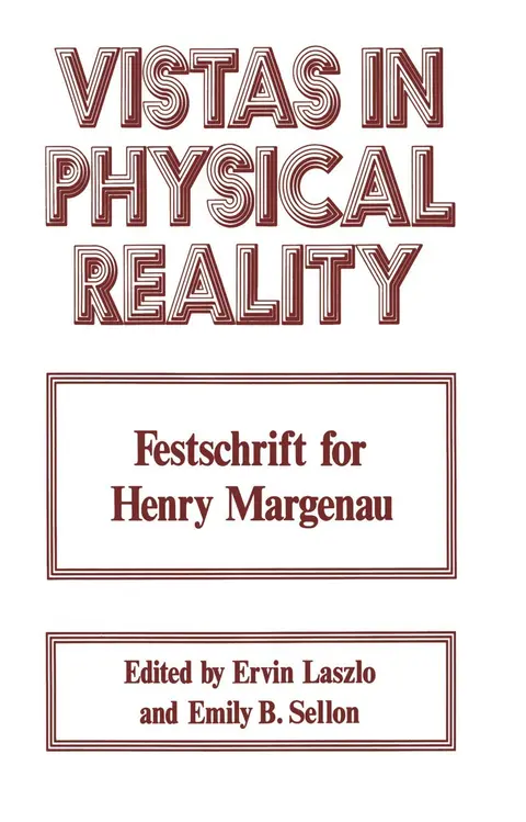 Cover of Vistas in Physical Reality