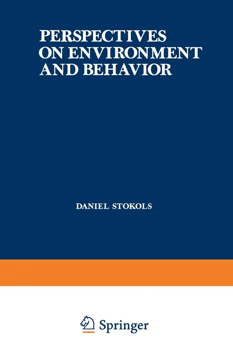 Cover of Perspectives on Environment and Behavior