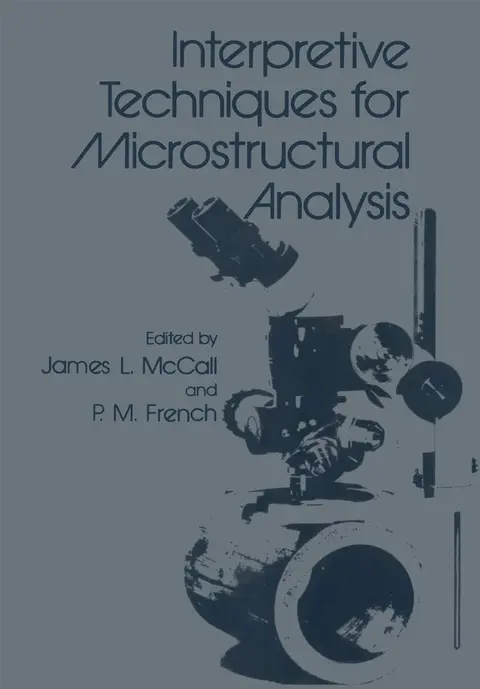 Cover of Interpretive Techniques for Microstructural Analysis