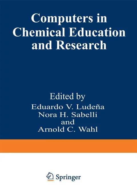 Cover of Computers in Chemical Education and Research