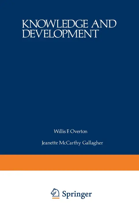 Cover of Knowledge and Development