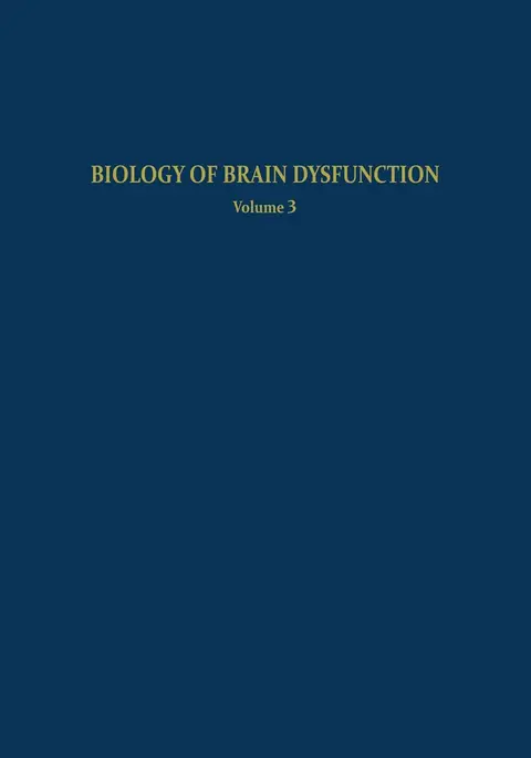 Cover of Biology of Brain Dysfunction